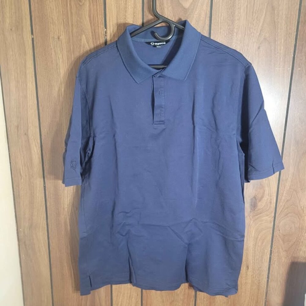 Men's Sunice Navy Blue Polo Shirt - XL